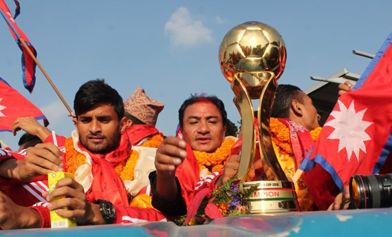 Bangabandhu Cup winner Nepali ...